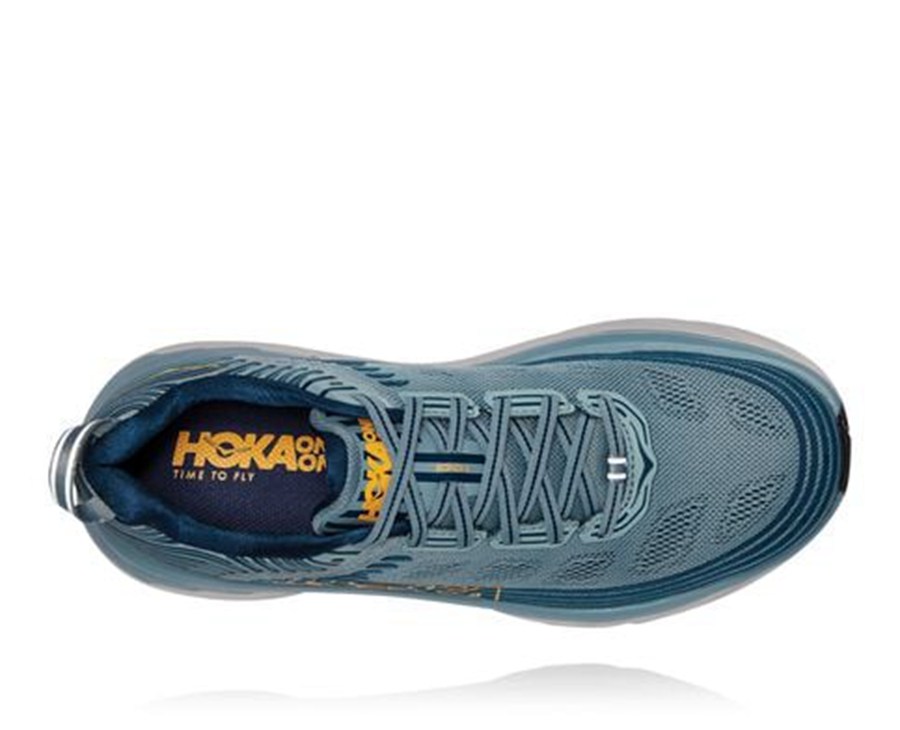 Hoka One One Bondi 6 Löparskor Herr - Blå - VYNZO-3570